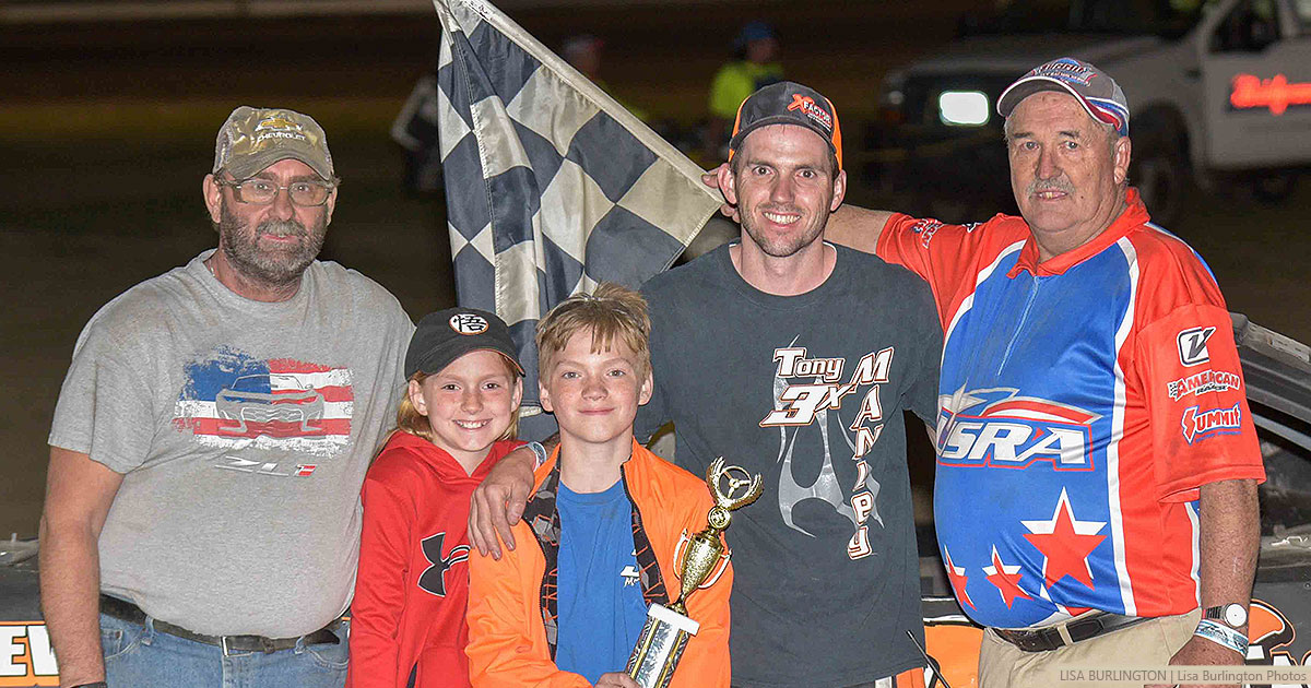 United States Racing Association | Isaacs 1-2 In I-35 Speedway Thriller