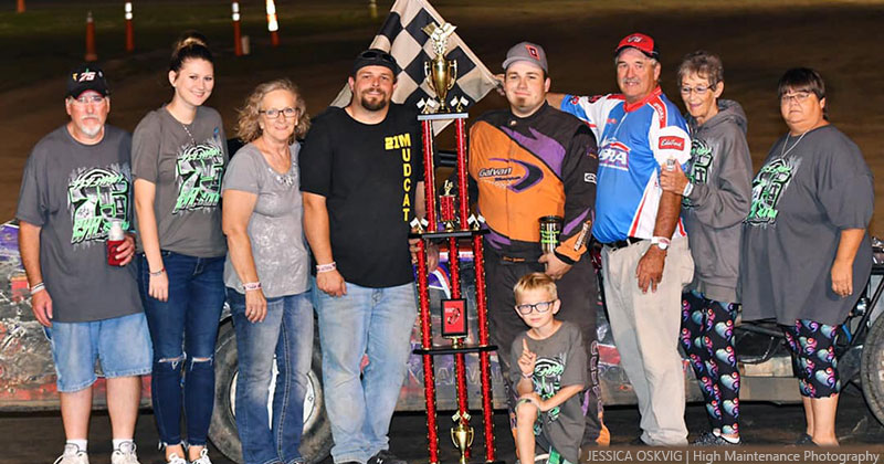 Chase Galvan won the Out-Pace USRA B-Mod main event.