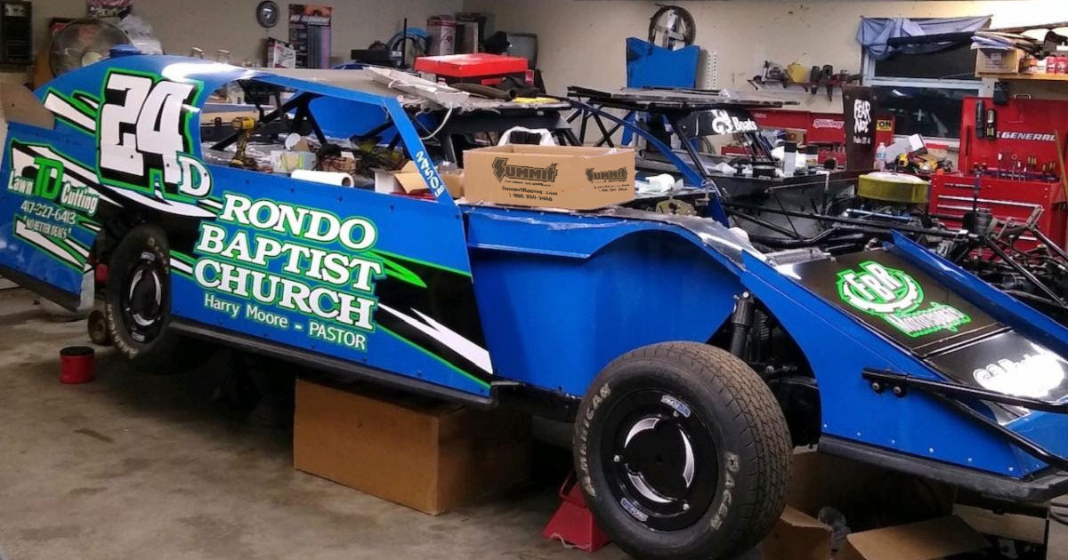 Like many, Donnie Fellers has his car in the shop and ready to go once the 2020 Lucas Oil Speedway season begins.