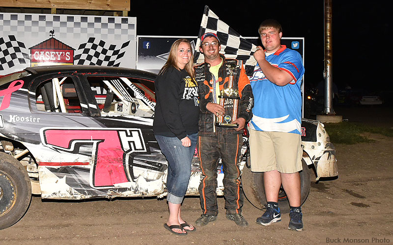 Phil Holtz won the Holley USRA Stock Car feature.