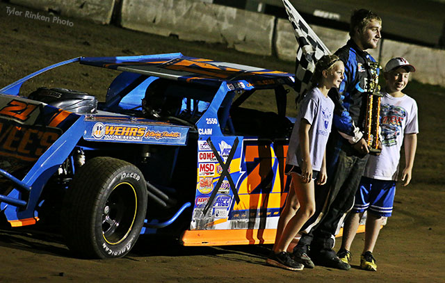 Jacob Bleess visited victory lane for the 11th time this season.