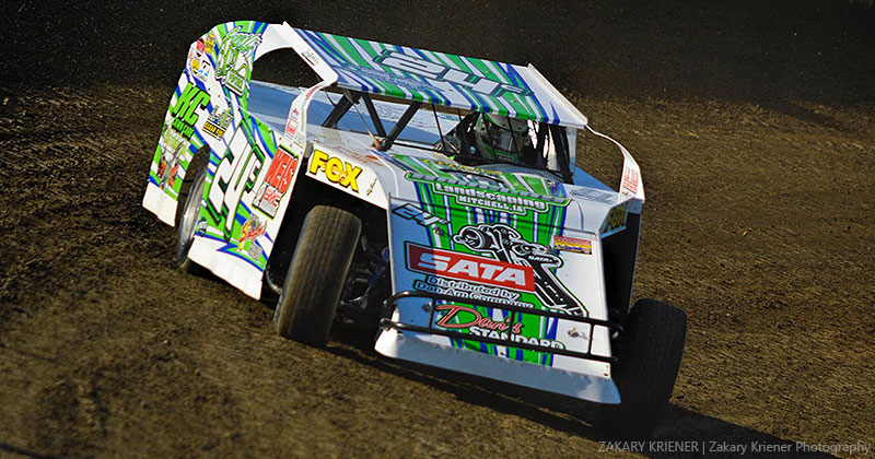 Jim Chisholm is chasing the Out-Pace USRA B-Mod title at the Deer Creek Speedway.