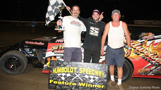 Chase Domer took home his first Humboldt feature win of the year Friday night.