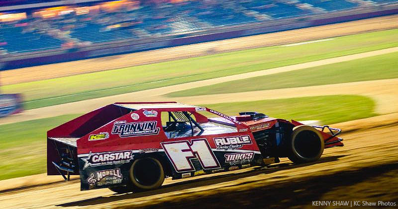 Nineteen-year-old Mitchell Franklin of Camdenton has climbed to sixth in the Out-Pace USRA B-Mod points at the Lucas Oil Speedway.