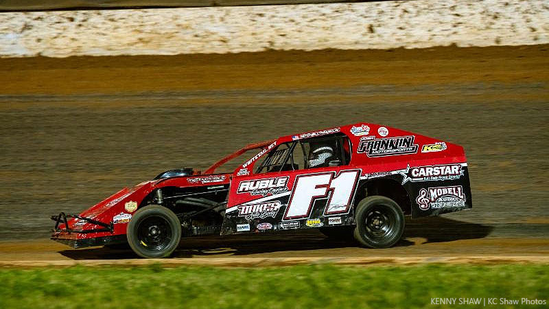 Mitchell Franklin had a solid rookie season in the Out-Pace USRA B-Mod division at Lucas Oil Speedway, finishing fifth in points. (Kenny Shaw photo)