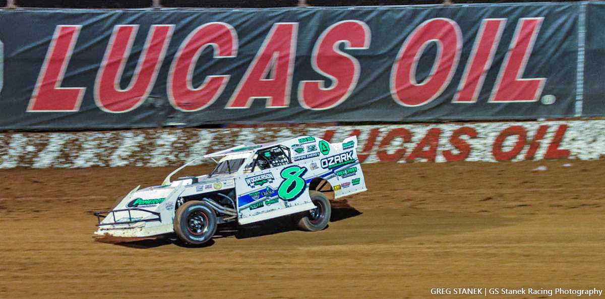 The USRA Modifieds, including Lucas Oil Speedway points leader Dillon McCowan (pictured), are set to compete all three nights as support class at the 29th annual Show-Me 100.
