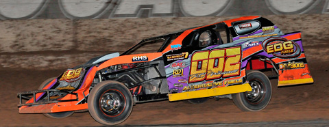 Championship night on Saturday saw R.C. Whitwell of Tucson take the checkered flag for his first 'Copper on Dirt' title at the USA Raceway.